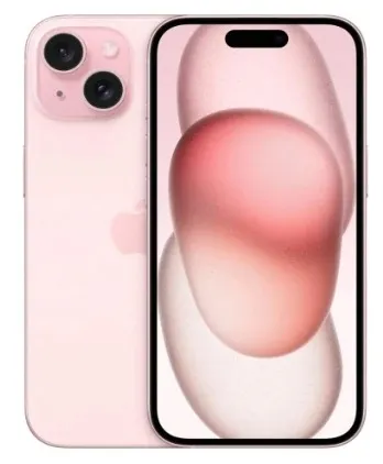 APPLE IPHONE 15 128GB RÓŻOWY | BATERIA 100% | GRATIS | ESIM + SIM
