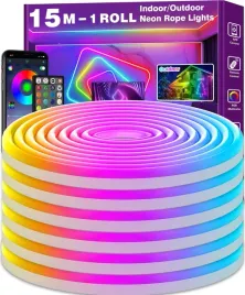 tasma-neonowa-led-ailbton-15-m-pilot-zdalnego-sterowania-ip65-wodoodporna
