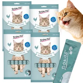 dokas-snack-cream-4x90-g-watrobka-mokry-przysmak-dla-kota-24-tubki