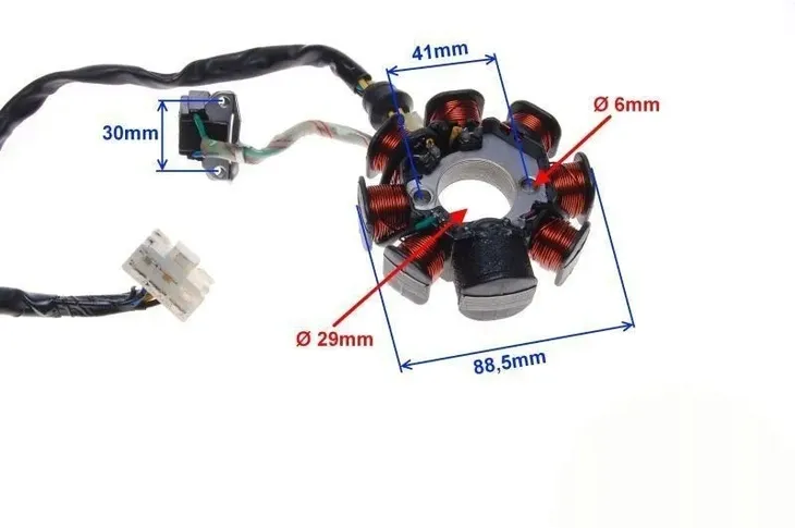 iskrownik-stator-silnik-156fmi-stan-nowy