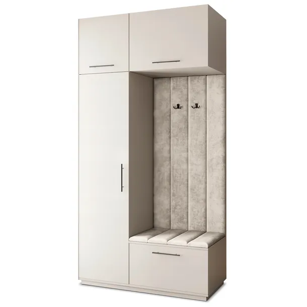 Garderoba REMA 120/240/60 cm Szafa do Przedpokoju Nowoczesna Kaszmir