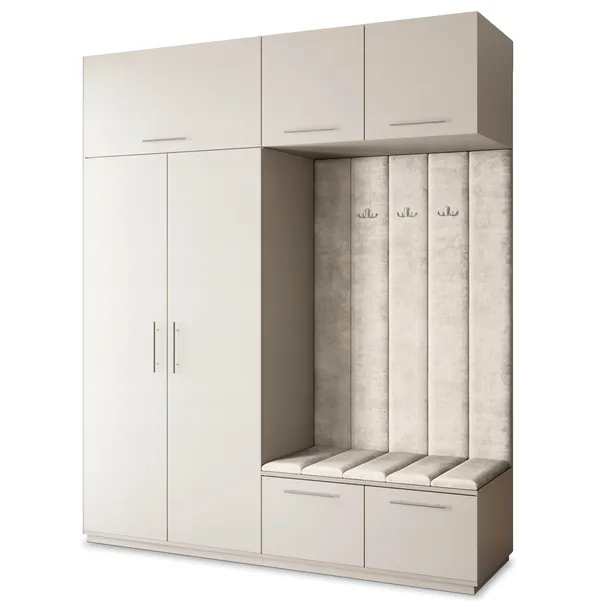 Garderoba REMA 200/240/60 cm Szafa do Przedpokoju Nowoczesna Kaszmir
