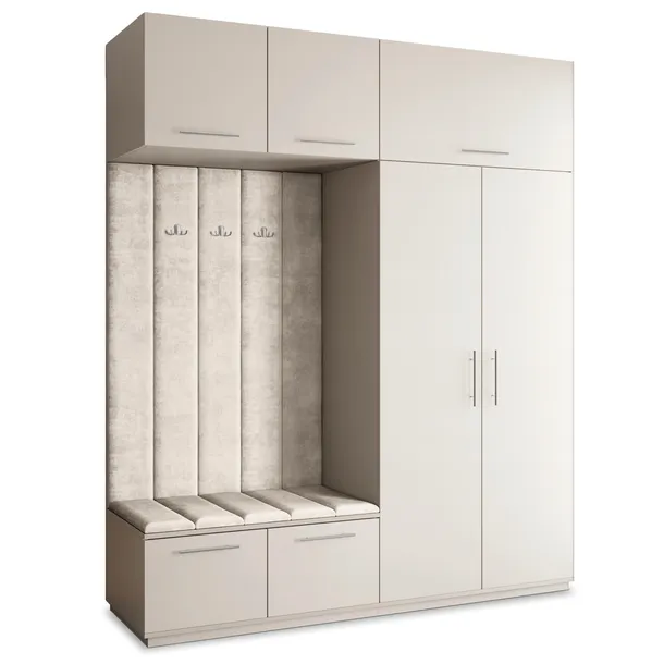 Garderoba REMA 200/240/60 cm Szafa do Przedpokoju Nowoczesna Kaszmir