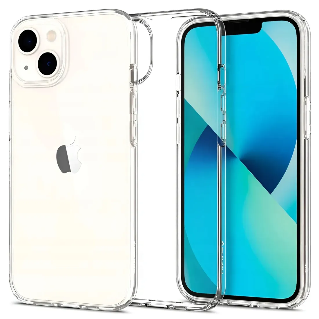 etui-do-iphone-13-14-spigen-przezroczyste-case