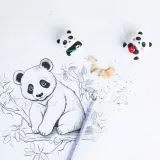 panda-gumka-i-temperowka-kidea-stan-nowy