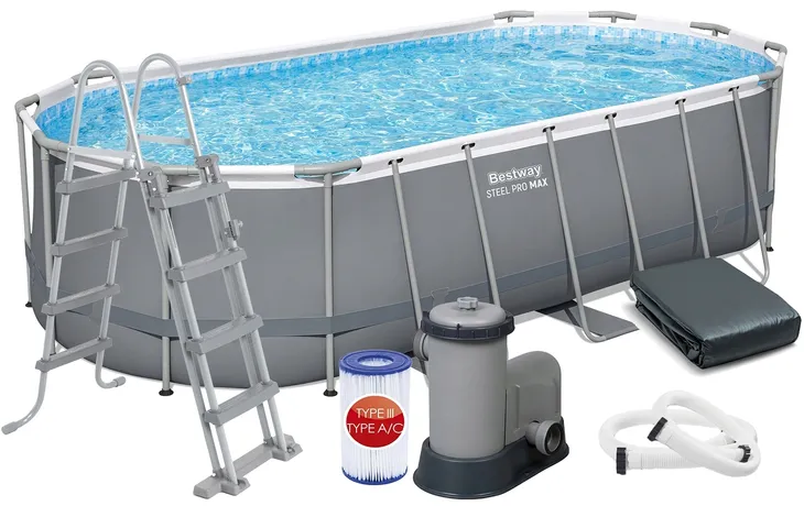 DUŻY BASEN STELAŻOWY PRO MAX 549x274x122 cm - BESTWAY 56710 model 2026