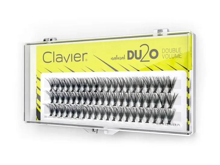 Kępki Rzęsy Clavier DU2O Double Volume - 14 mm