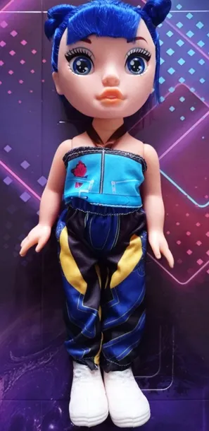 Lalka K-pop Demon Hunters, muzyczna lalka, 32 cm, Zoey