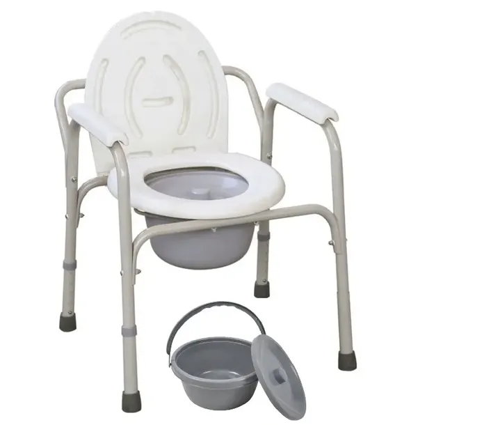KRZESŁO TOALETOWE SEDESOWE SANITARNE WYTRZYMAŁE MOCNE 130kg TOALETA WC