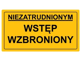 tablica-pcv-niezatrudnionym-wstep-wzbroniony-20x33