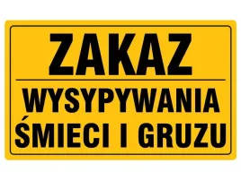 tablica-tabliczka-zakaz-wysypywania-smieci-i-gruzu