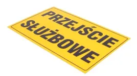 tablica-informacja-pcv-przejscie-sluzbowe-20x33