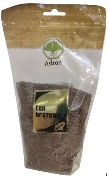astron-len-brazowy-500g-stan-nowy