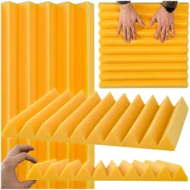 panel-dekoracyjny-redukcja-dzwieku-halasu-klin-5cm-akustyczny-zolty-poglos