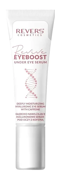 HIALURONOWE SERUM POD OCZY Z KOFEINĄ ODMŁADZAJĄCE SPOJRZENIE REVERS 15ml