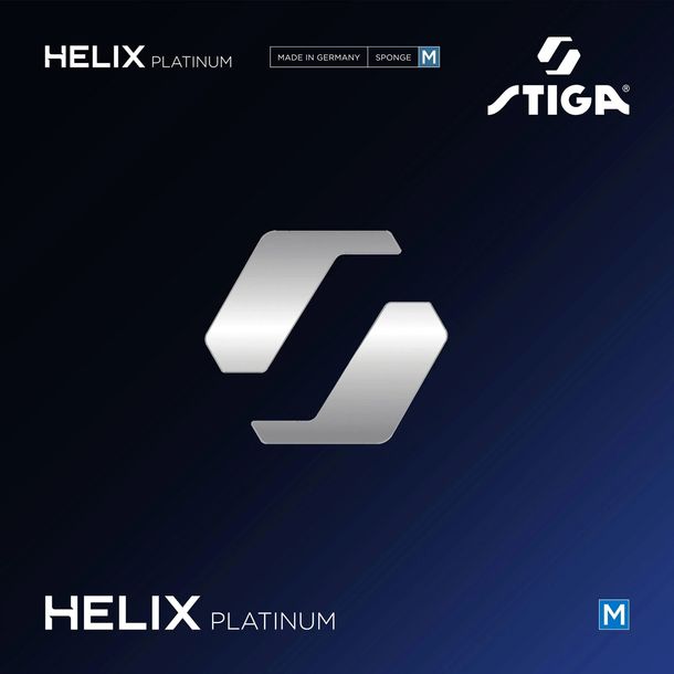 Okładzina STIGA HELIX PLATINIUM M czerwona 2,2 mm