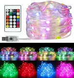 tasma-led-lancuch-neon-sznur-rgb-ic-pilot-bluetooth-10m-zasilacz-usb-stan-nowy