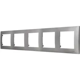 ospel-szafir-szary-mat-ramka-pieciokrotna