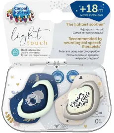 canpol-smoczek-silikonowy-symetryczny-uspokajajacy-18m-swieci-koala-2szt