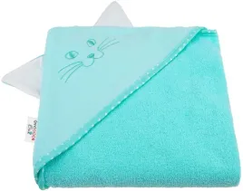 bocioland-okrycie-kap-80x80-uszy-kot-turkusowy