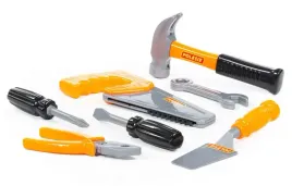 polesie-zestaw-narzedzi-majsterkowicza-mlotek-pila-srubokret-zabawki-7-el