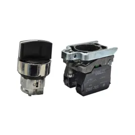 przelacznik-xb4bd53-3-polozeniowy-22mm-czarny-2no-samopowrot