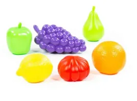 polesie-zestaw-zakupowy-owoce-warzywa-do-zabawy-w-sklep-gotowanie-6-el-12m