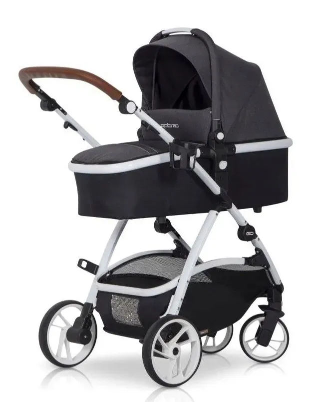 easygo-gondola-do-wozka-optimo-anthracite-stan-nowy