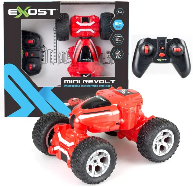 exost-mini-revolt-auto-2w1-sterowane-pilot-red-5