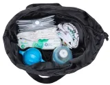 mio-bebe-torba-komin-leaves-black-wzor-dominujacy-roslinny