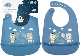 canpol-sliniak-silikonowy-bonjour-paris-granat