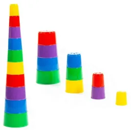 polesie-ukladanka-wysoka-wieza-10-el-kubeczki-12m