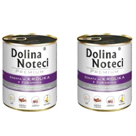 dolina-noteci-premium-mokra-karma-dla-psa-krolik-z-zurawina-puszka-800-g-x2