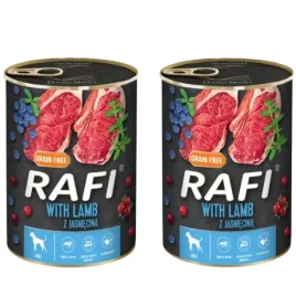 rafi-mokra-karma-dla-psa-z-jagniecina-bezzbozowa-400g-x2