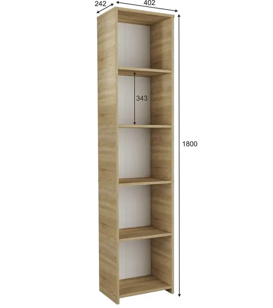 regal-biurowy-40cm-sonoma-kolekcja-regal