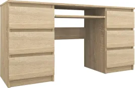 biurko-komputerowe-6-szuflad-stolik-laptop-sonoma