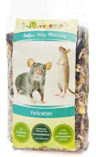 Mixerama | Bubus Tasty Mischung | Zbilansowana mieszanka dla szczura 2,5kg