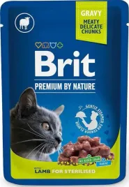 brit-premium-cat-or-lamb-for-sterilized-or-100g