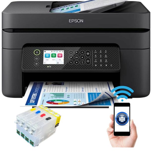 DRUKARKA WIELOFUNKCYJNA Epson WF-2930 WiFi Duplex WIeczne tusze