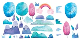 naklejki-na-sciane-magia-las-dla-dzieci-50x100cm