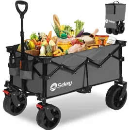 wozek-ogrodowy-transportowy-skladany-szary-150kg-opony-terenowe-nowy