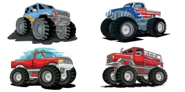 naklejki-na-sciane-monster-truck-50x100cm