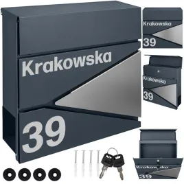 pojemna-skrzynka-pocztowa-w-kolorze-antracytowym-z-gazetnikiem-numerem-domu-i-nazwa-ulicy-mieszczaca-format-a4