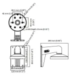 uchwyt-scienny-hikvision-ds-1473zj-155-stan-opakowania-oryginalne