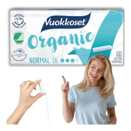 vuokkoset-100percent-bio-tampony-organic-normal-x16