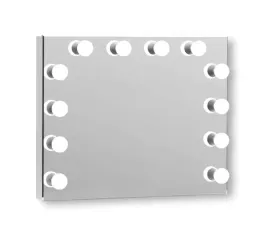 lustro-stelaz-12-led-full-biale