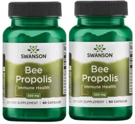 swanson-bee-propolis-550mg-kit-pszczeli-2x60kaps