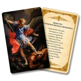 karta-modlitewna-pvc-swiety-michal-archaniol