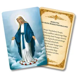 karta-modlitewna-pvc-matka-boza-niepokalana
