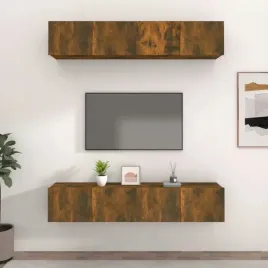 szafki-telewizyjne-4-szt-dab-wedzony-80x30x30